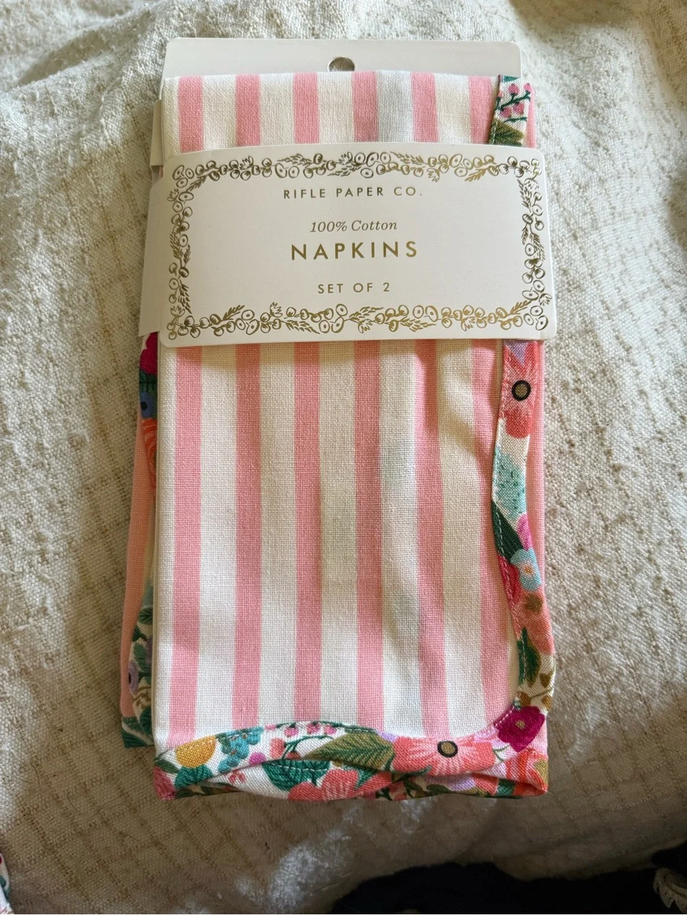 Rifle Paper Co. x Target Garden Party Set of 2 Cotton Napkins